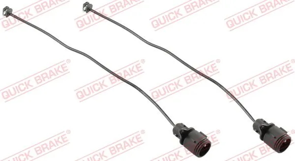 Warning Contact, brake pad wear